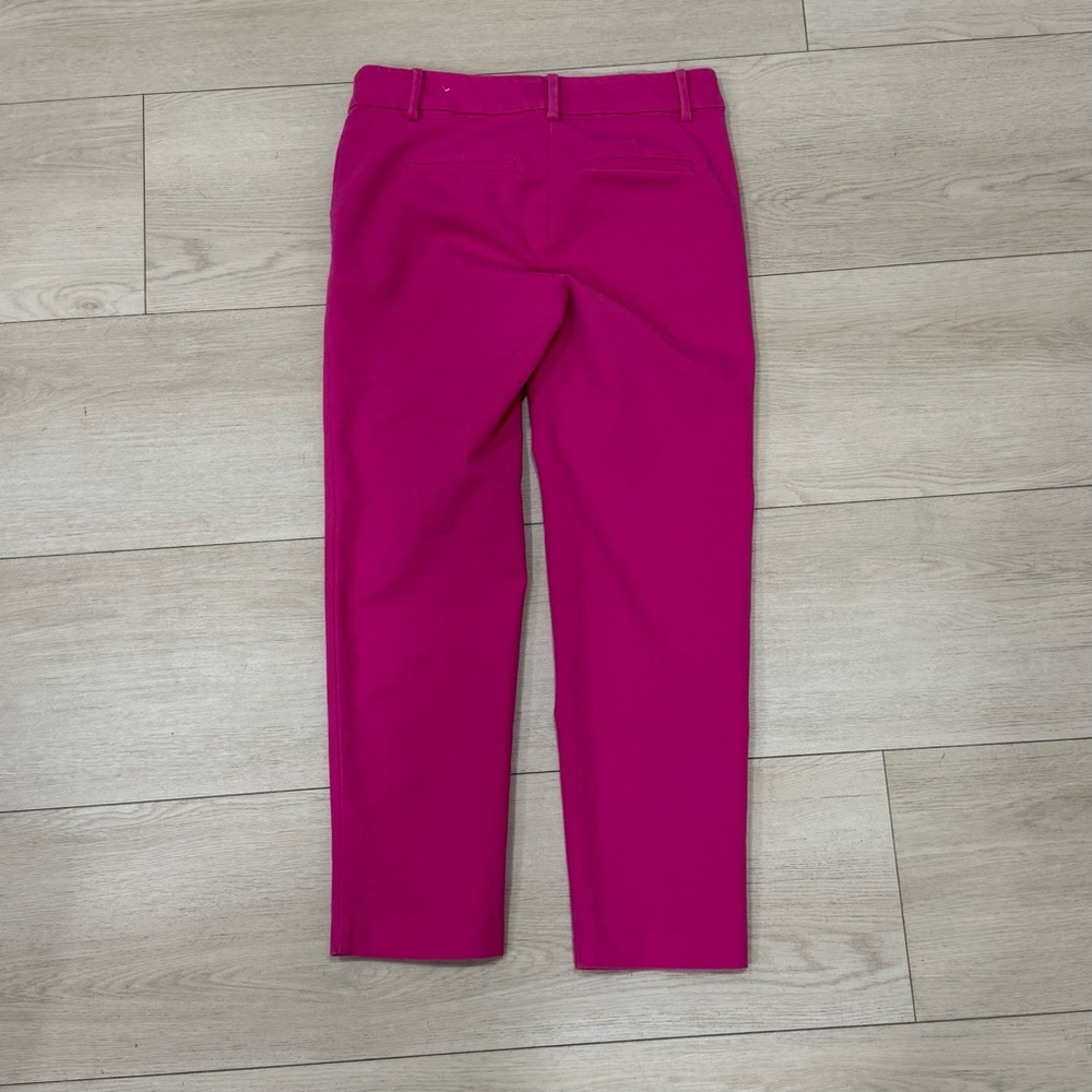 LOFT Riviera Slim Pink Ankle Dress Pants – Size 0 - Picture 4 of 6